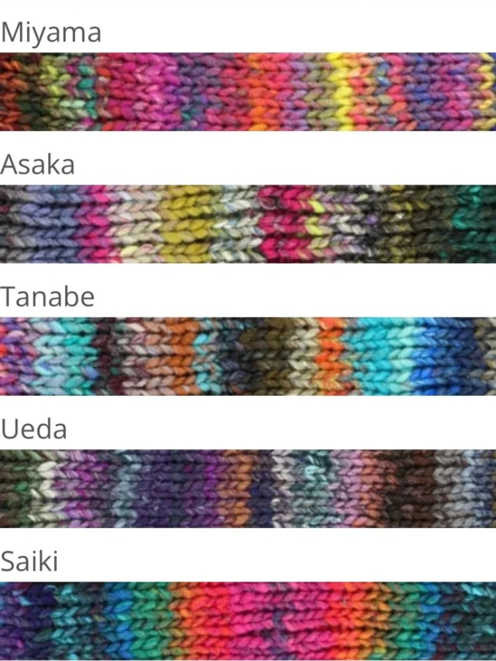 Noro Bachi - 7 Ueda, Lot A - 262yds/200g 100% Wool yarn { Rare }